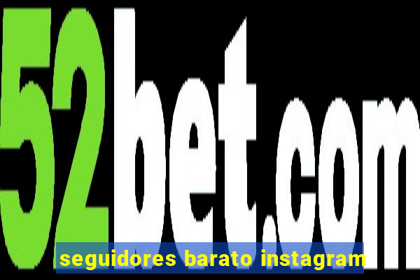 seguidores barato instagram